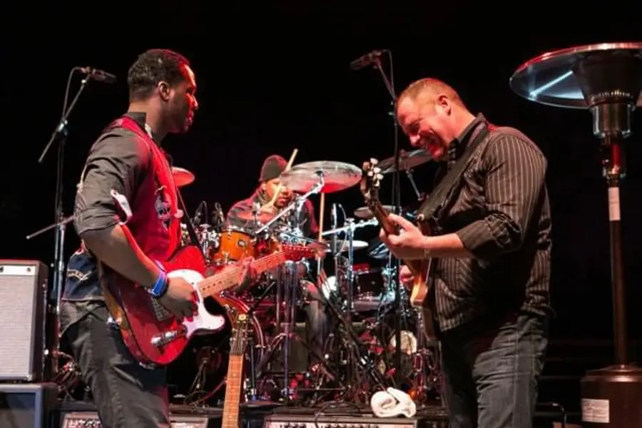 Rich LaRocca with Robert Randolph